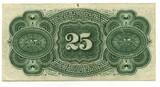 US Paper Money 25 Cents United States Fractional Currency  Note - R318