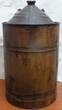 Sonstiges  Stewarts Mineral Oil 1 Gallon Wood Wrapped Metal Can Container 18" x 10.5" LH431