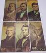 US Paper Money  Concept Currency Art Set of (6) Notes US $1 to $100 Novelty 24K Gold Foil GFS09