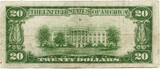 US Paper Money  1928-C $20 Federal Reserve Rare Note - Chicago Illinois Bank Currency - E391