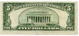 US Paper Money $5 Silver 1934-D  Certificate Note - United States Currency - L937