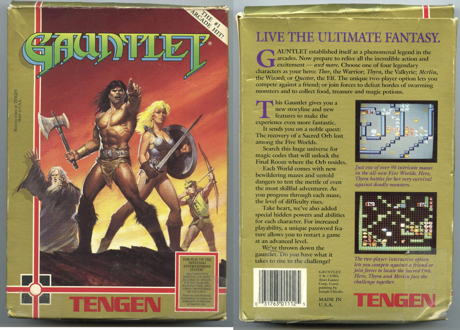 tengen gauntlet