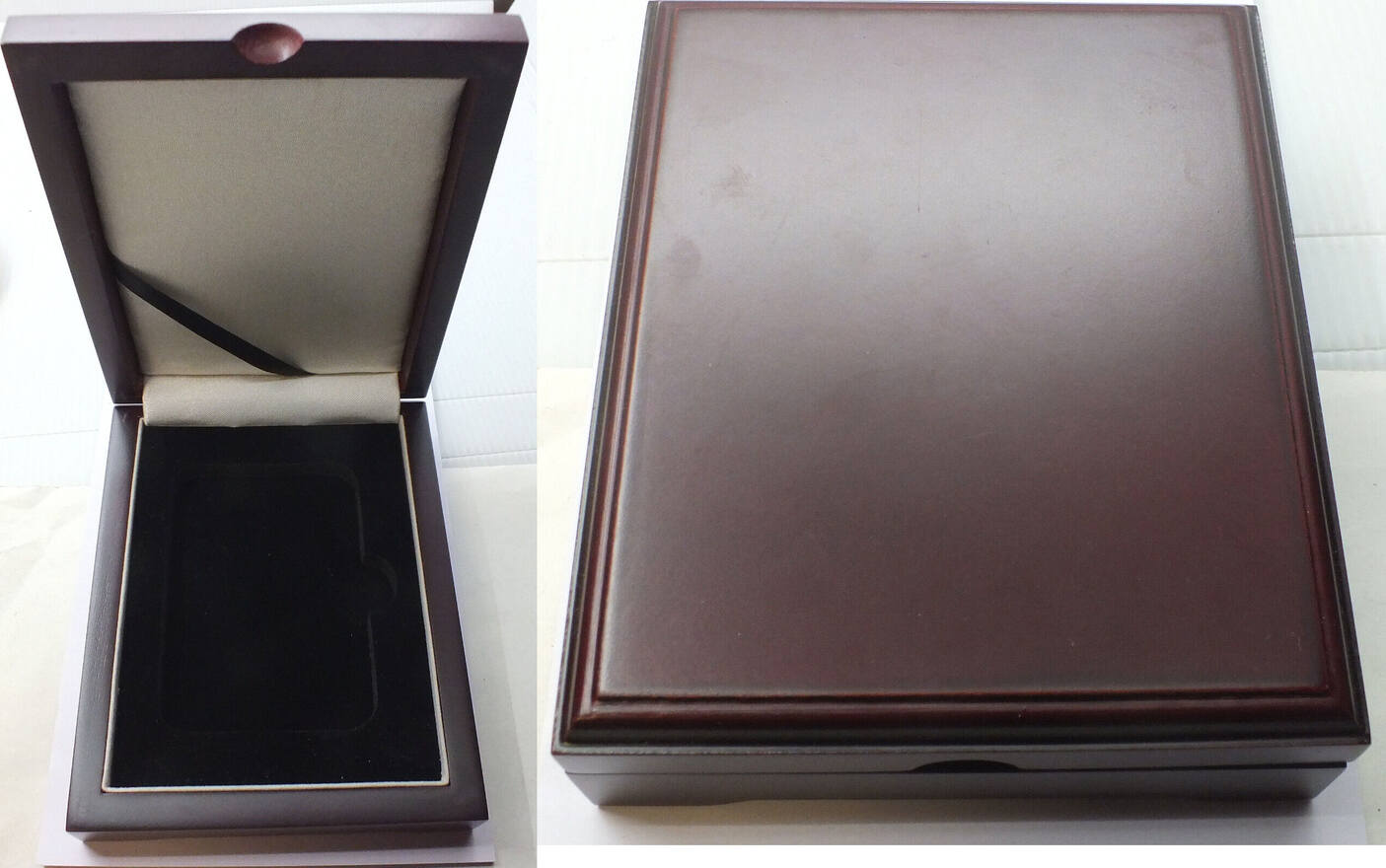 Two Coin Wood Display Box NGC or PCGS - Currency and Coin