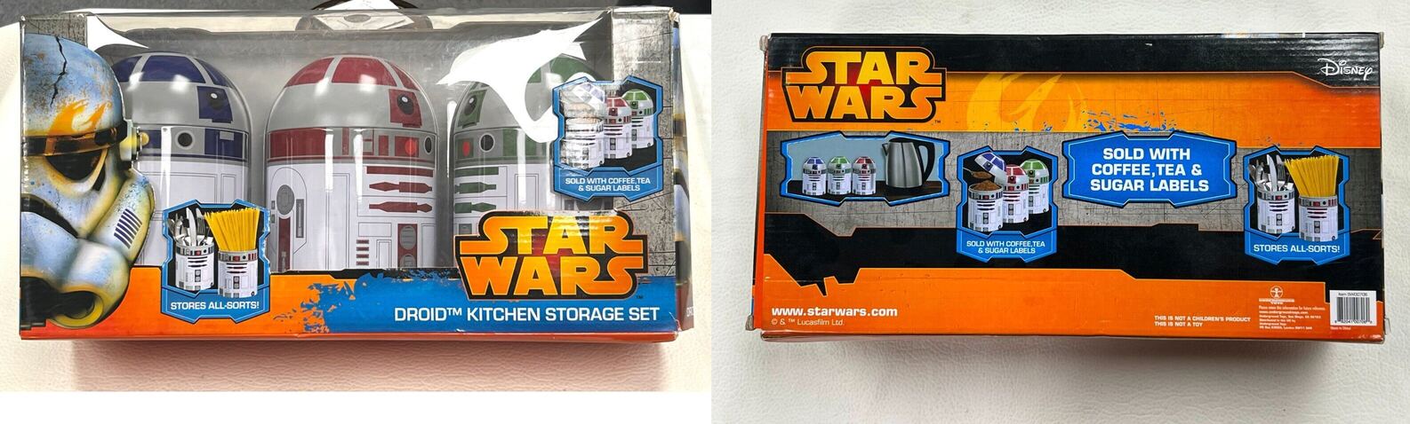 Star wars toy store storage