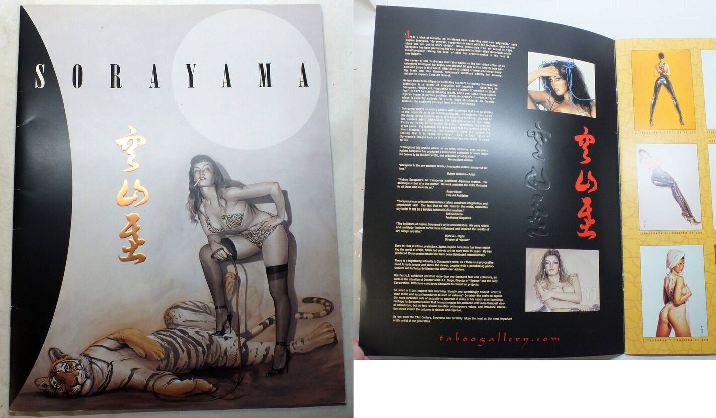 Books & Magazines 2001 Sorayama Taboo Gallery Brochure Booklet Pinup  Exotica Erotic - G633 Русские монеты из драгоценных