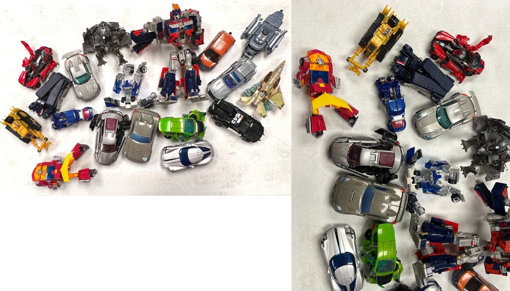 Lot transformers action buying figures