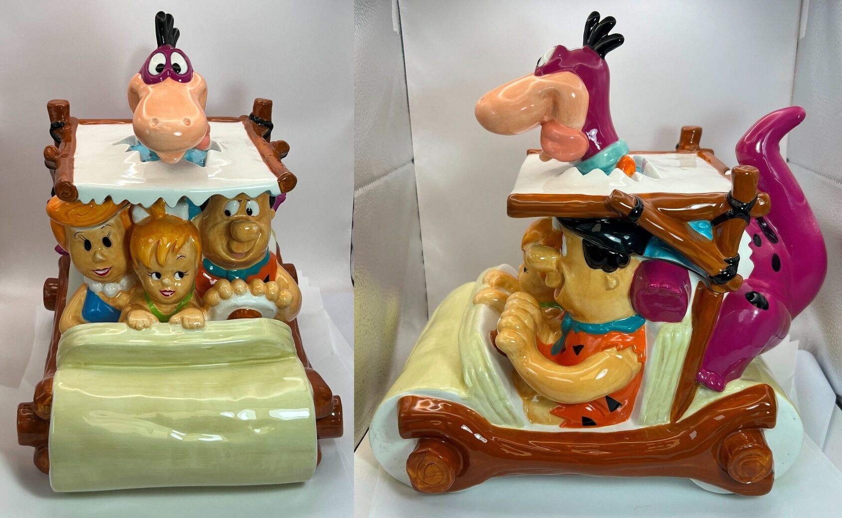 WARNER BROTHERS FLINTSTONES shops COOKIE JAR