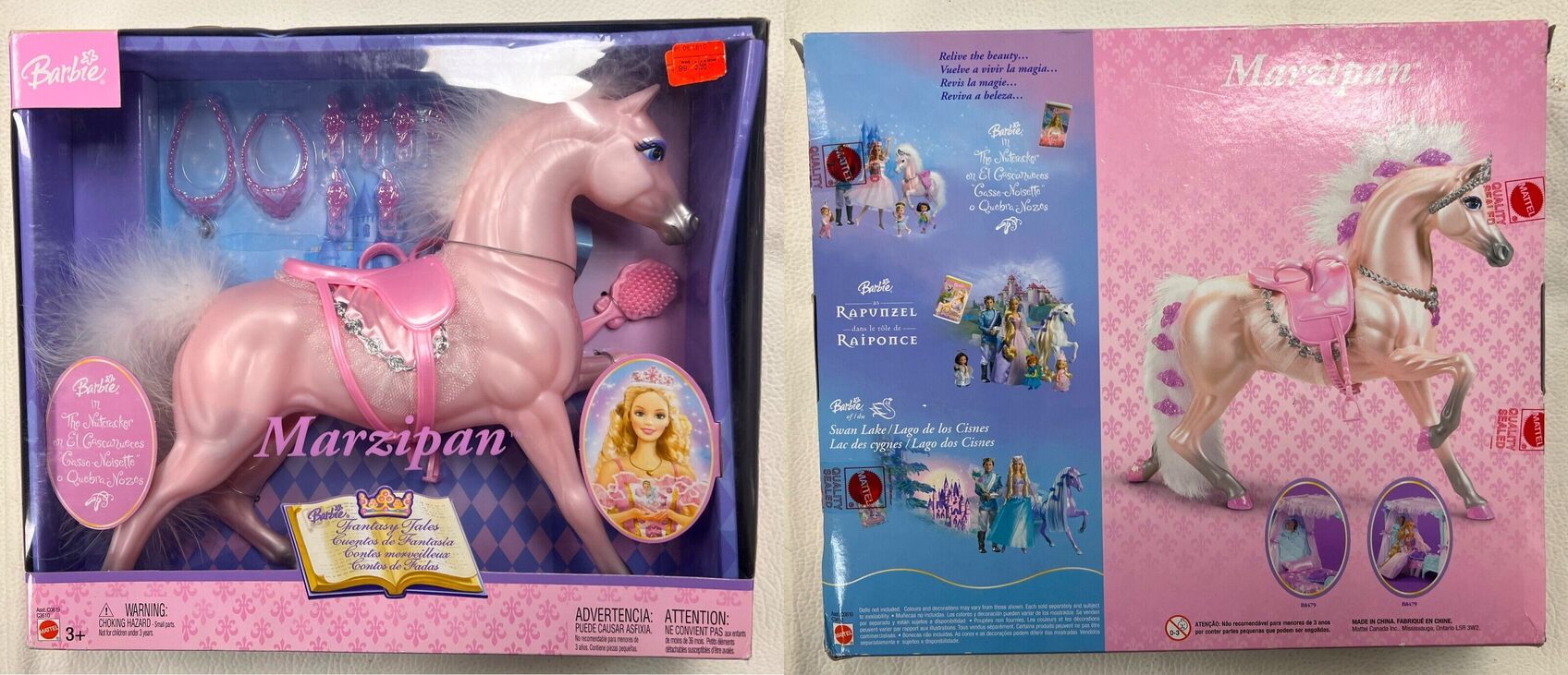 Barbie Fantasy Tales Marzipan buy Horse 2003