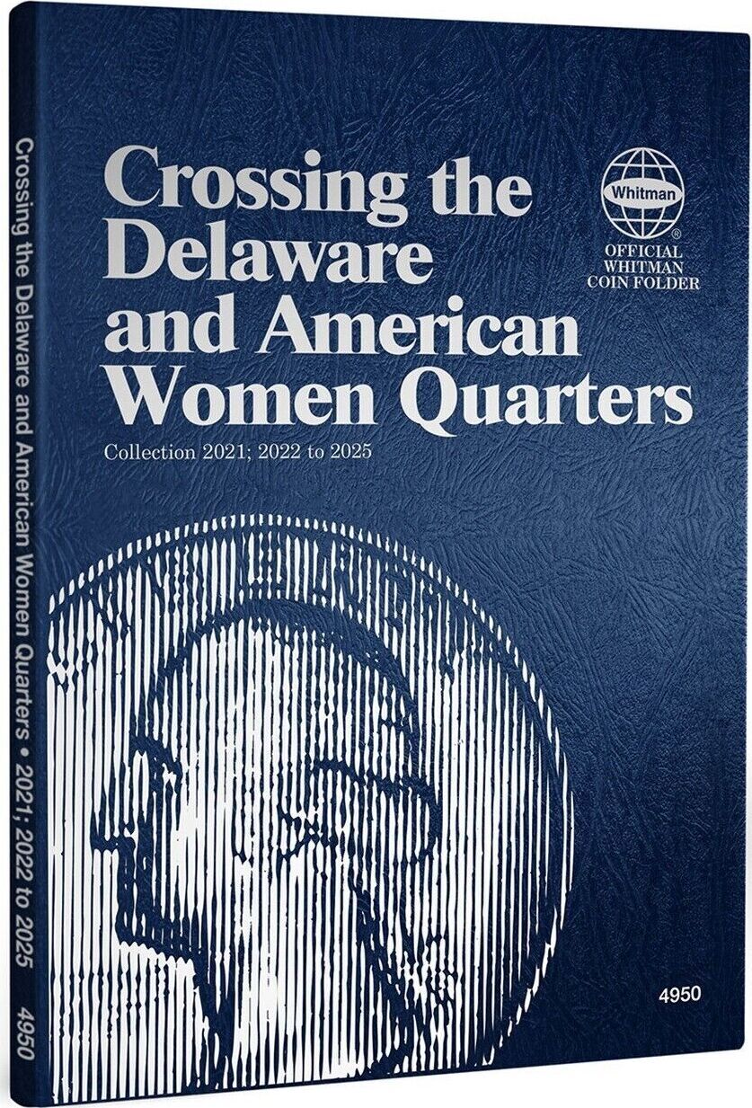 Publications Supplies Quarter Coin Folder Crossing Delaware