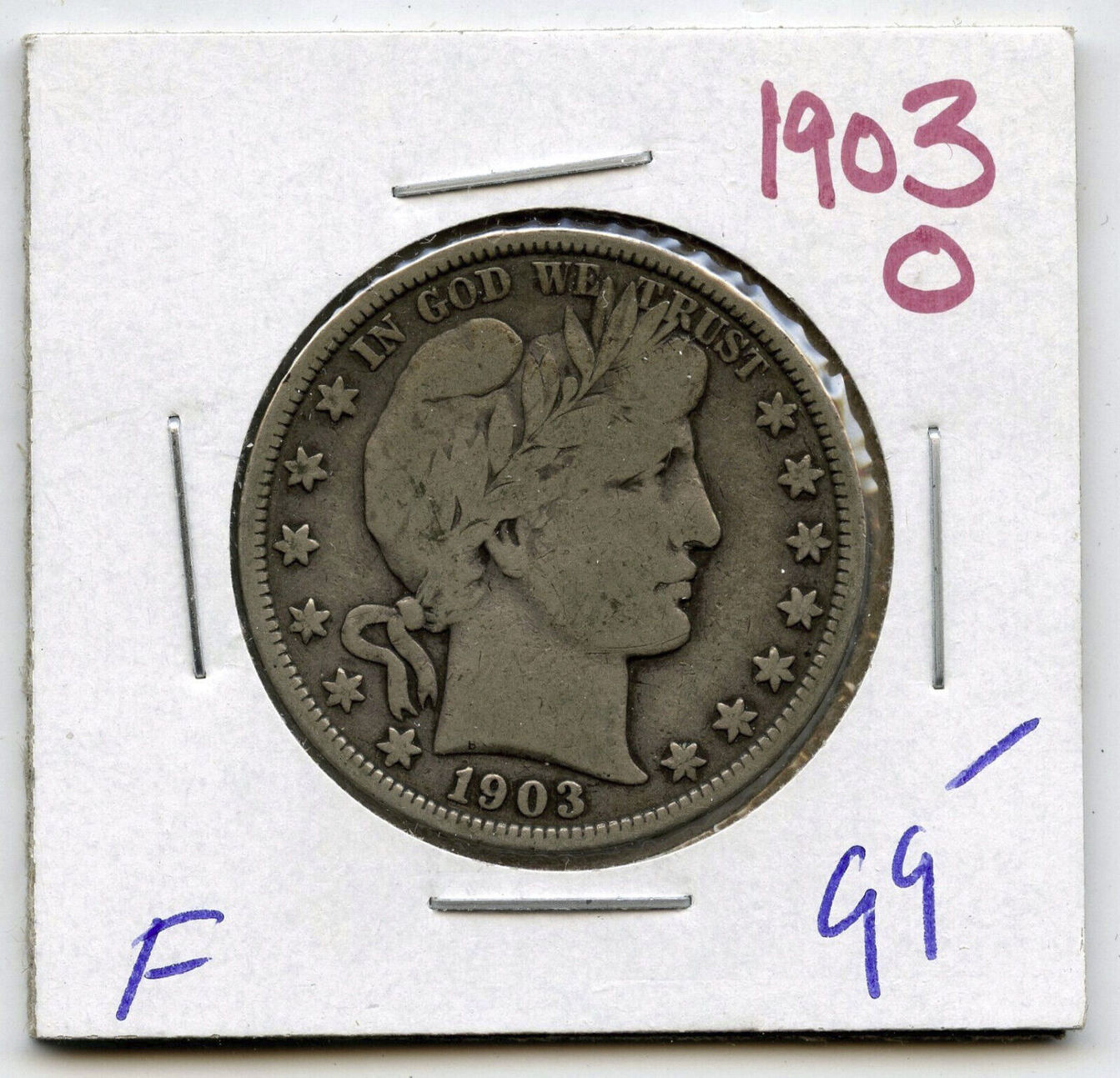 1903-O Barber Half Dollar