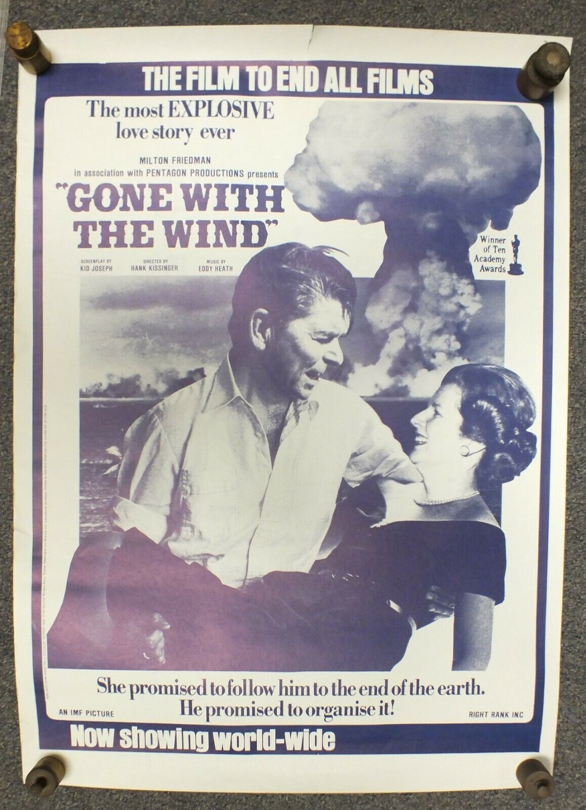 Gone With The Wind Ronald Reagan Margaret Thatcher Cold War Mh842 Ma Shops