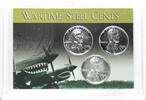 USA Cent Lincoln Steel Penny Set PDS Mint WW2 Warhawk Fighter Plane World War -