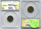 USA Cent 1909-S Lincoln Wheat Penny ANACS VF 20 Certified - San Francisco - B939 -