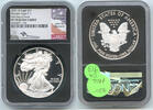 Anlagemünzen 2021-W Heraldic Silver Eagle 1 oz NGC PF70 First Day T1 John M. Mercanti - CA913 -