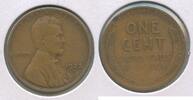 USA Cent 1922-D Lincoln Wheat 1C Denver Mint - ER947 -