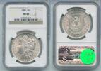 USA Morgan Dollar 1886-P Silver $1 NGC MS63 Philadelphia Mint - KR646 -