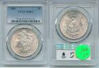 USA Morgan Dollar 1886-P Silver $1 PCGS MS63 Philadelphia Mint - KR647 -