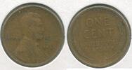 USA Cent 1910-S Lincoln Wheat 1c San Francisco Mint -KR822 -