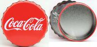 Sonstiges Coca-Cola Coke 4 Tin Round Container Red Soda Pop Memorabilia Storage Ad Promo -