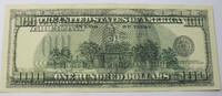 USA Banknoten 1996 $ 1996 $100 Federal Reserve Note Error Currency Offset Printing Transfer - H445