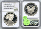Anlagemünzen Dollar 1992-S American Eagle 1 oz Proof Silver NGC PF69 Ultra Cameo - H734 -