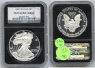 Anlagemünzen Dollar 2007-W American Eagle Proof Silver NGC PF69 Ultra Cameo - West Point H741 -