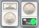 Anlagemünzen Dollar 2006-W American Silver Eagle Silver NGC MS69 - SR377 -