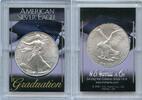 Anlagemünzen 2024 American Silver Eagle 1oz Coin Graduation Graduate Uncirculated Gift School -