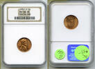 USA Cent 1950-D Lincoln Wheat Penny NGC MS66 RD Certified - Denver Mint - G106 -