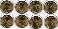 USA Dollar 2011-D Presidential 4-Coin Set Johnson Grant Garfield Hayes Denver AQ786 -