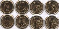 USA Dollar 2013-D Presidential Set - McKinley Roosevelt Taft Wilson - lot Collection -