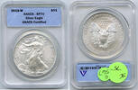 Anlagemünzen Dollar 2013-W American Eagle 1 oz Silver ANACS SP 70 Certified West Point - E567 -