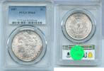 USA Morgan Dollar 1887-P Silver $1 PCGS MS64 Philadelphia Mint - SR938 -