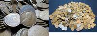 USA 10 Cent 1940s-S Lincoln Wheat Cent Bag Lot of 1000 Coins $ Copper Bulk SS26 -