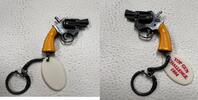Sonstiges Vintage Snub Nose revolver Die Cast Key Chain Pistol - SS268 -