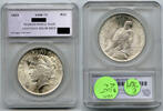 USA Dollar Peace Silver VAM-11 Doubled Middle Olive - Philadelphia - E764 -