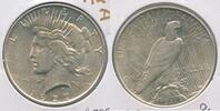 USA Dollar 1927-D Peace Silver $1 Denver Mint - SS873 -