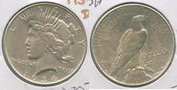 USA Dollar 1934-D Peace Silver $1 Denver Mint - SS875 -