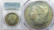USA Dollar 1883-O Morgan Silver PCGS MS63 Certified - Toning Toned New Orleans K232 -