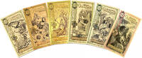 USA Banknoten Lot of 7 Goldback 24KT Gold Foil Notes 1/1000th oz Bullion FL NV NH SD UT WY OK -