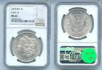 USA Dollar 1878-P 8TF Vam-16 Morgan Silver NGC MS63 Philadelphia Mint -ST165 -