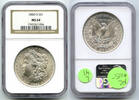USA Dollar 1884-O Morgan Silver NGC MS 64 Certified - New Orleans Mint - L41 -
