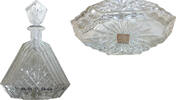 Sonstiges Shannon Crystal Godinger Dublin Collection Triangle Decanter + Stopper - L662 -