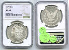 USA Dollar 1879-S Morgan Silver NGC MS 64 Certified - San Francisco Mint - L716 -