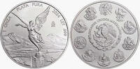 Anlagemünzen 2024 Mexico Libertad 1 Oz Silver 999 Plata Pura Onza Mexican Uncirculated Coin -