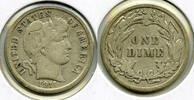 USA Dime Barber Silver - Philadelphia Mint - L802 -