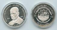 Anlagemünzen 2000 Dwight Eisenhower Liberia 20 Grams 999 Silver Coin 1953-1961 - RK001 -