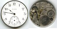 Sonstiges Elgin 17 Jewels Dial and Parts - L968 -