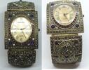 Sonstiges Bronze Heidi Daus -Tone Multi-Color Swarovski Crystals Bracelet Watch - P04 -