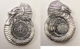 Anlagemünzen 2025 Aztec Mayan Dragon 1 Oz Silver Dragons of the World $1 Fiji Coin - JR025 -